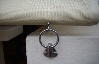 SS Hardware for Spring Loaded Blind (1 Option)